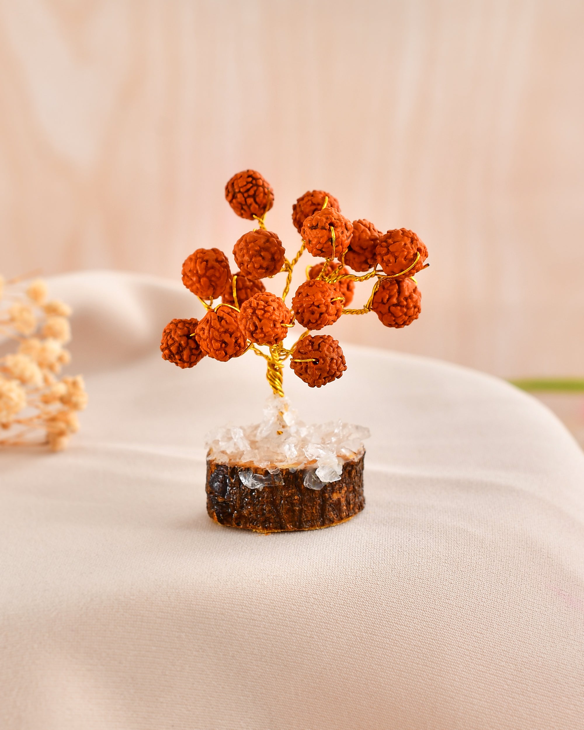 MINI RUDRAKSHA CRYSTAL TREE