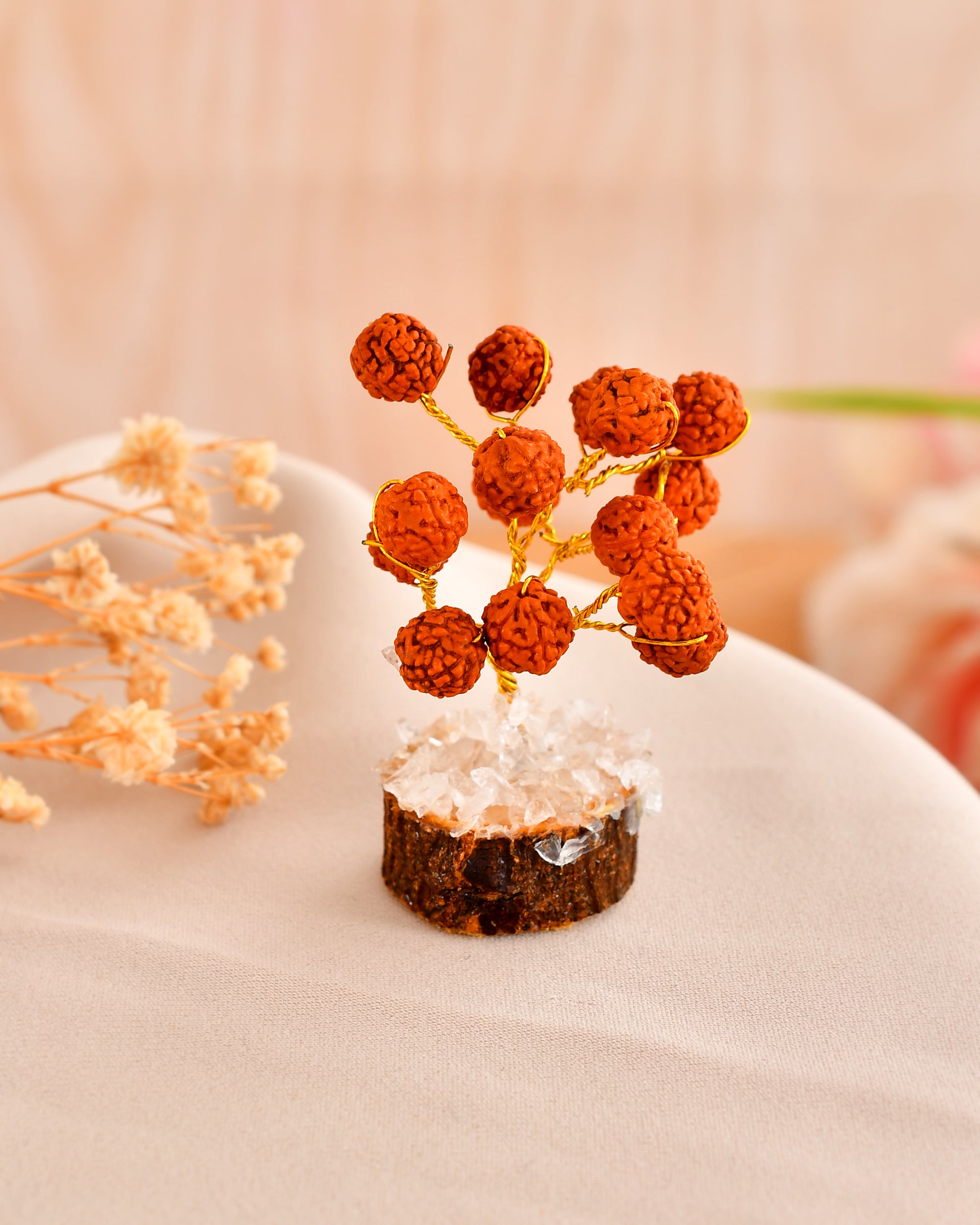 MINI RUDRAKSHA CRYSTAL TREE