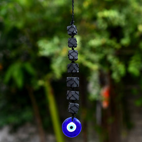 Black Tourmaline Evil Eye Protection Hanging