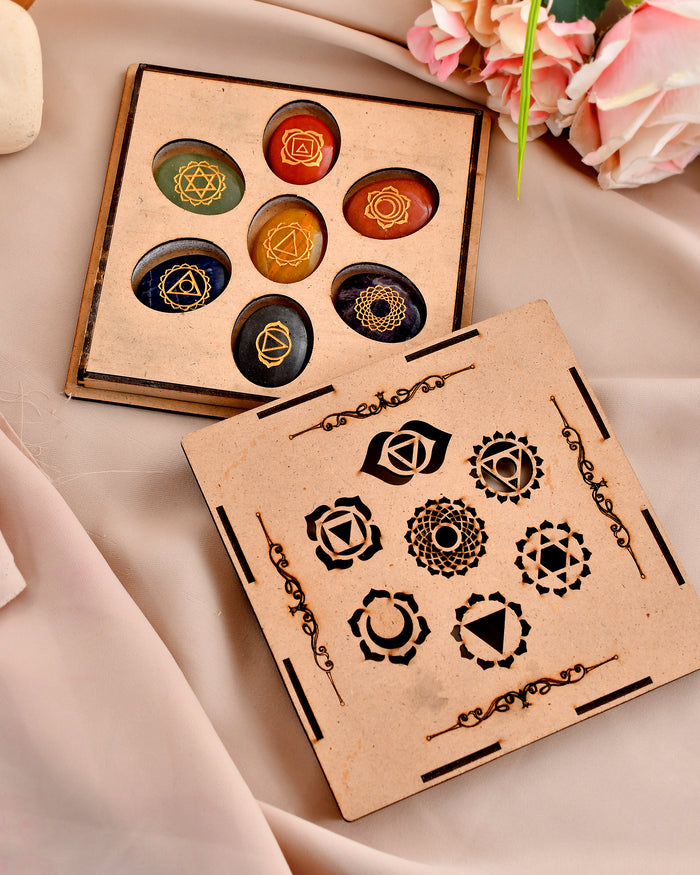 7 Chakra Healing Stone Set