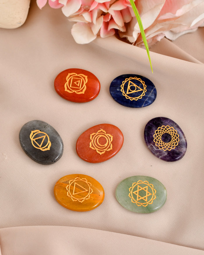 7 Chakra Healing Stone Set