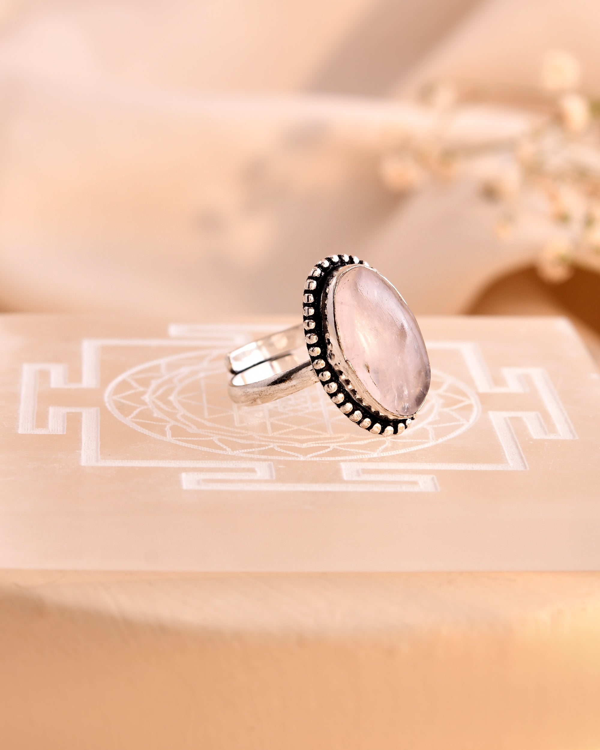 NATURAL ROSE RING Gemstone