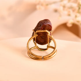 NATURAL RUBY RAW RING 100% Natural Gemstone