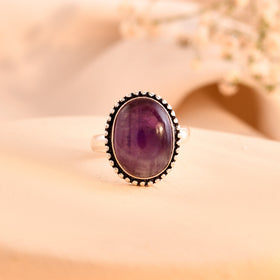 NATURAL AMETHYST RING 100% Natural Gemstone