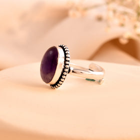 NATURAL AMETHYST RING 100% Natural Gemstone