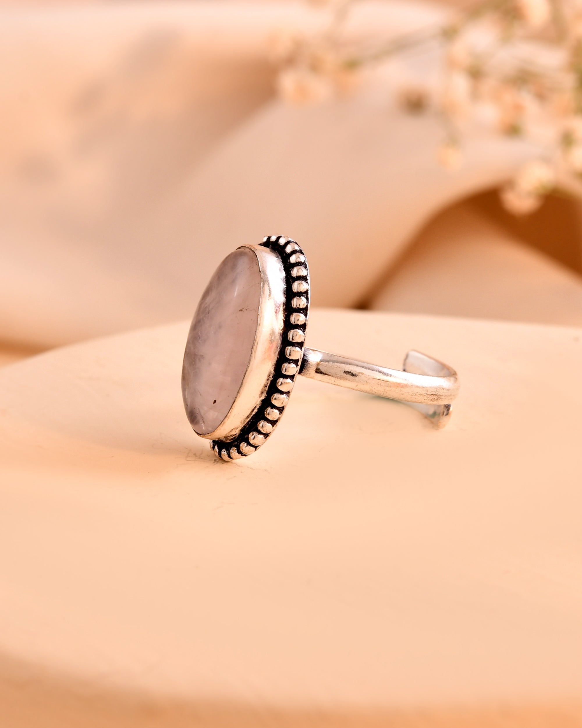 NATURAL ROSE RING Gemstone