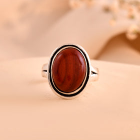 NATURAL RED JASPER RING 100% Natural Gemstone