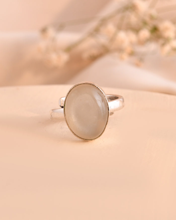 MOONSTONE  RING 100% Natural Gemstone
