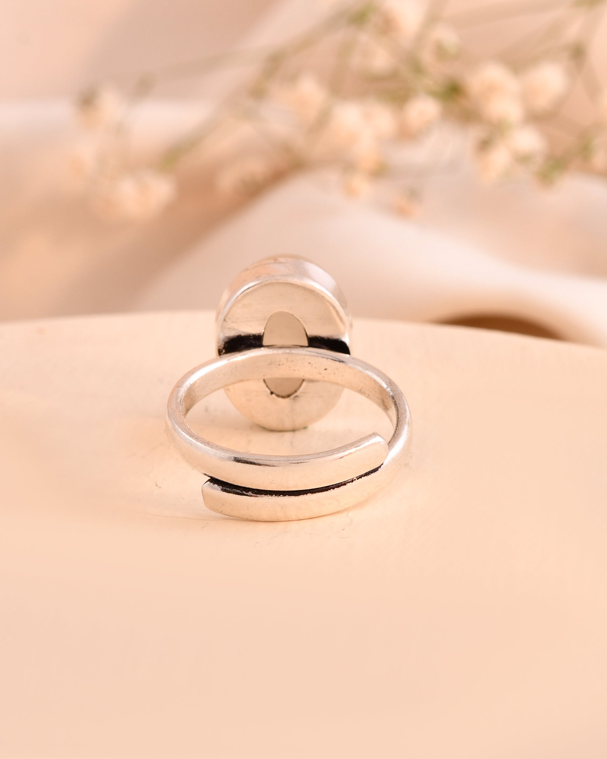 NATURAL MOONSTONE  RING 100% Natural Gemstone