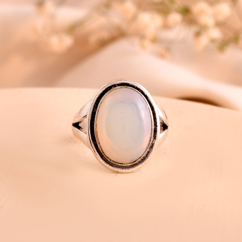 NATURAL OPALITE RING