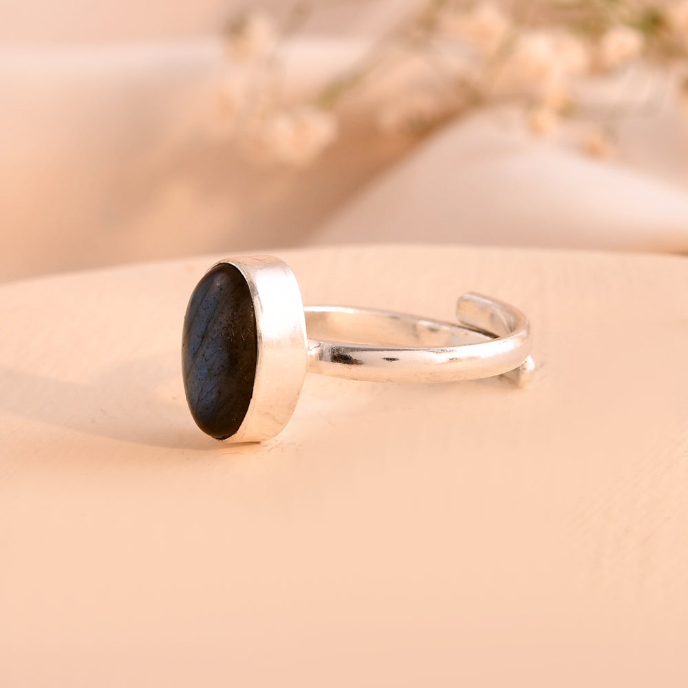NATURAL  Labradorite RING 100% Natural Gemstone
