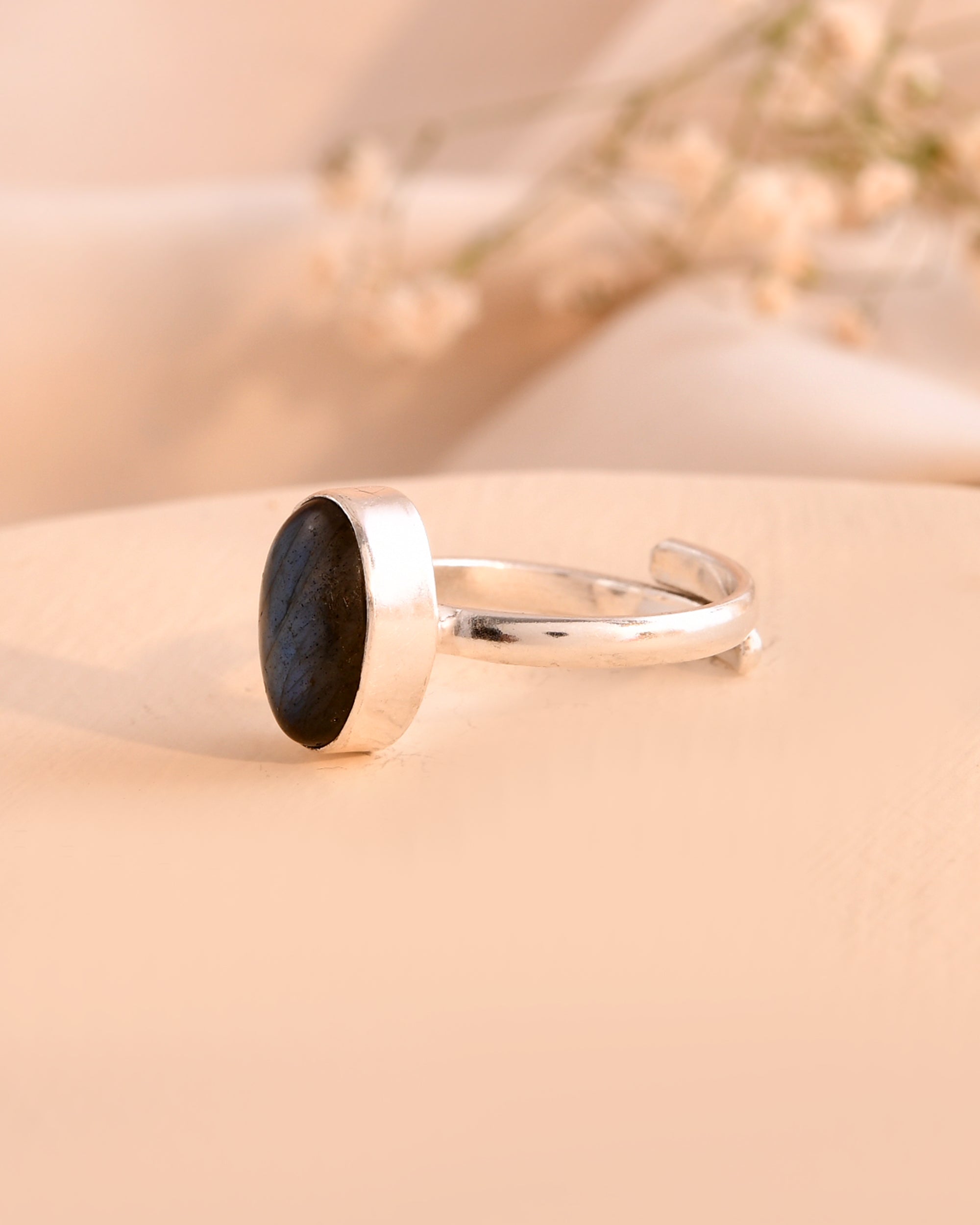 NATURAL  Labradorite RING 100% Natural Gemstone