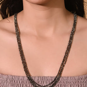 Natural Pyrite Necklace (With Certificate)
