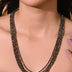 Natural Pyrite Necklace (With Certificate)