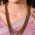 Natural Tiger Eye Beaded Necklace