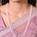 Natural Moonstone Beaded Necklace (With Certificate)