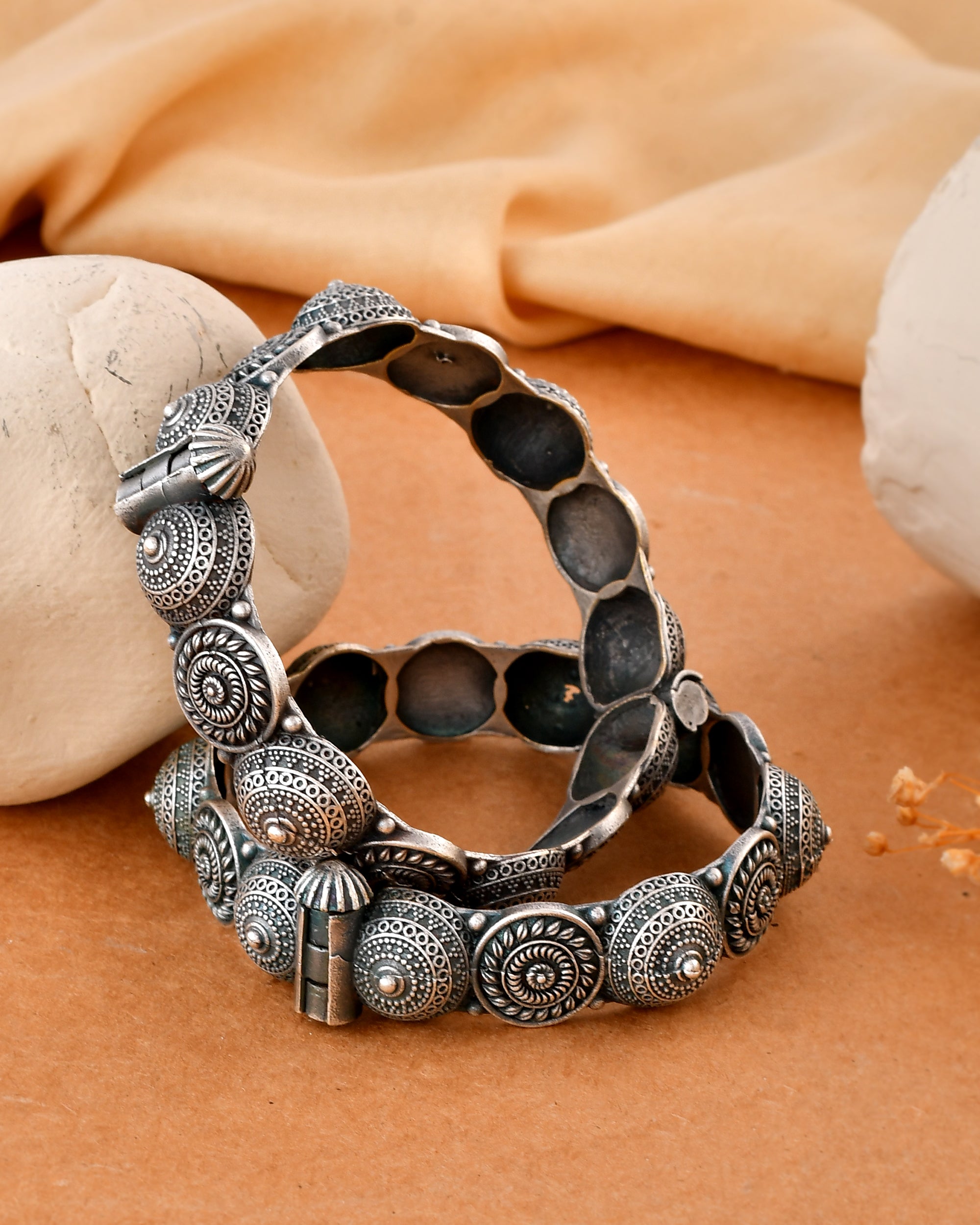 Tribal Spiral Dandiya Bangles