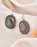 Peacock Radiance Dandiya Earrings