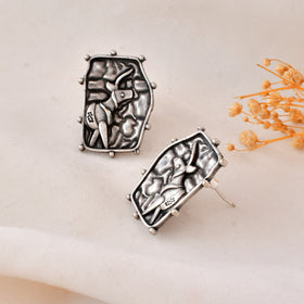 Tribal Deer Dandiya Stud Earrings