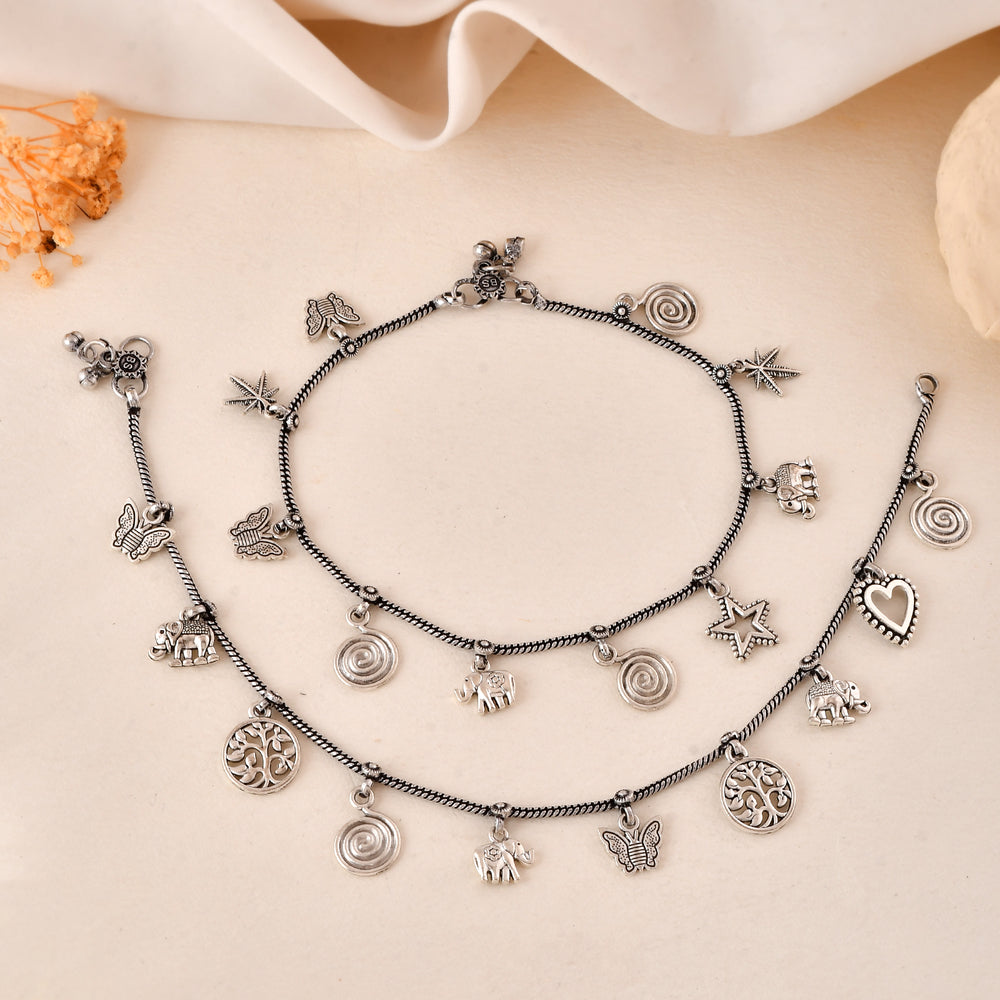 Navrang Charm Dandiya Anklet Set