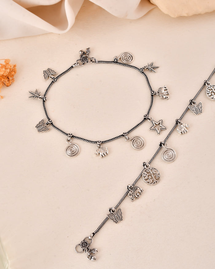 Navrang Charm Dandiya Anklet Set