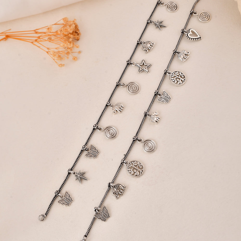 Navrang Charm Dandiya Anklet Set
