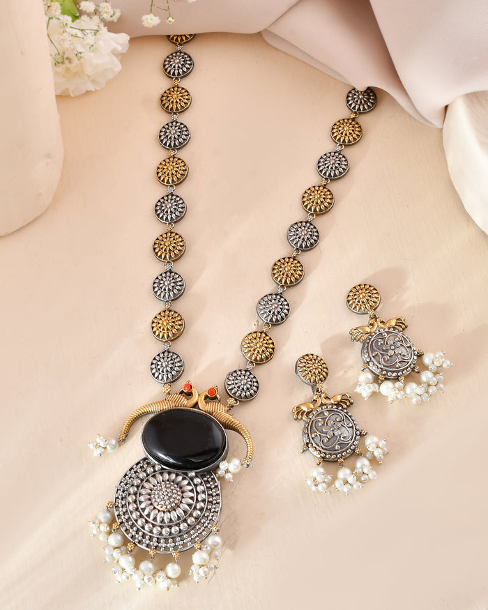 Kundana Mohini Coin Necklace Set