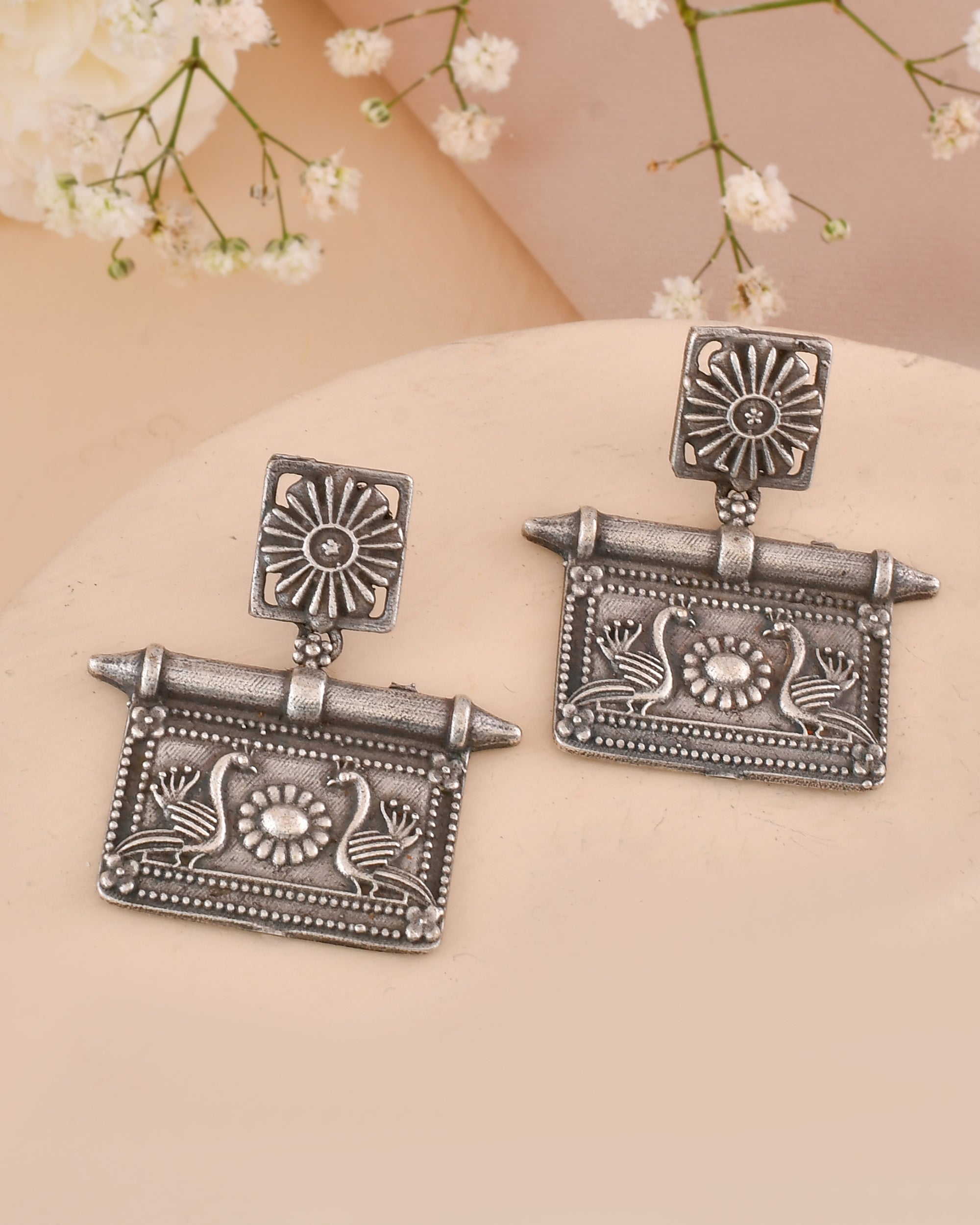 Tribal Charm Dandiya Necklace Set