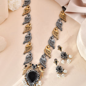 Noor Mor Dandiya Necklace Set