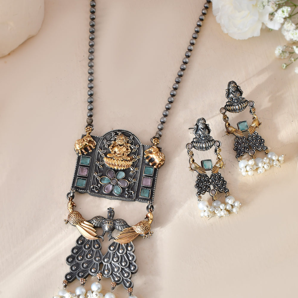 Shakti Mahotsav Dandiya Necklace Set