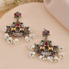 Kamdhenu Dandiya Necklace Set