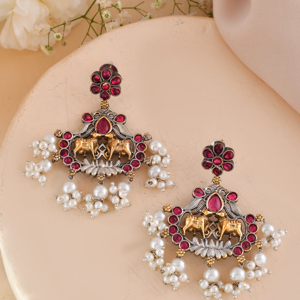 Shubh Kamadhenu Dandiya Necklace Set