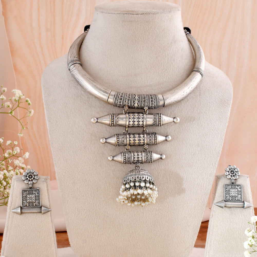 Maharani Ghungroo Dandiya Necklace Set