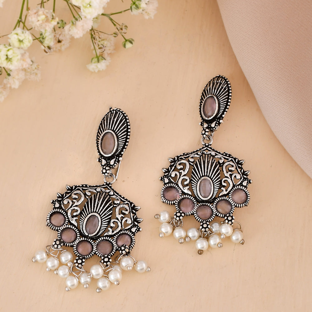 Gulabi Dandiya Necklace Set