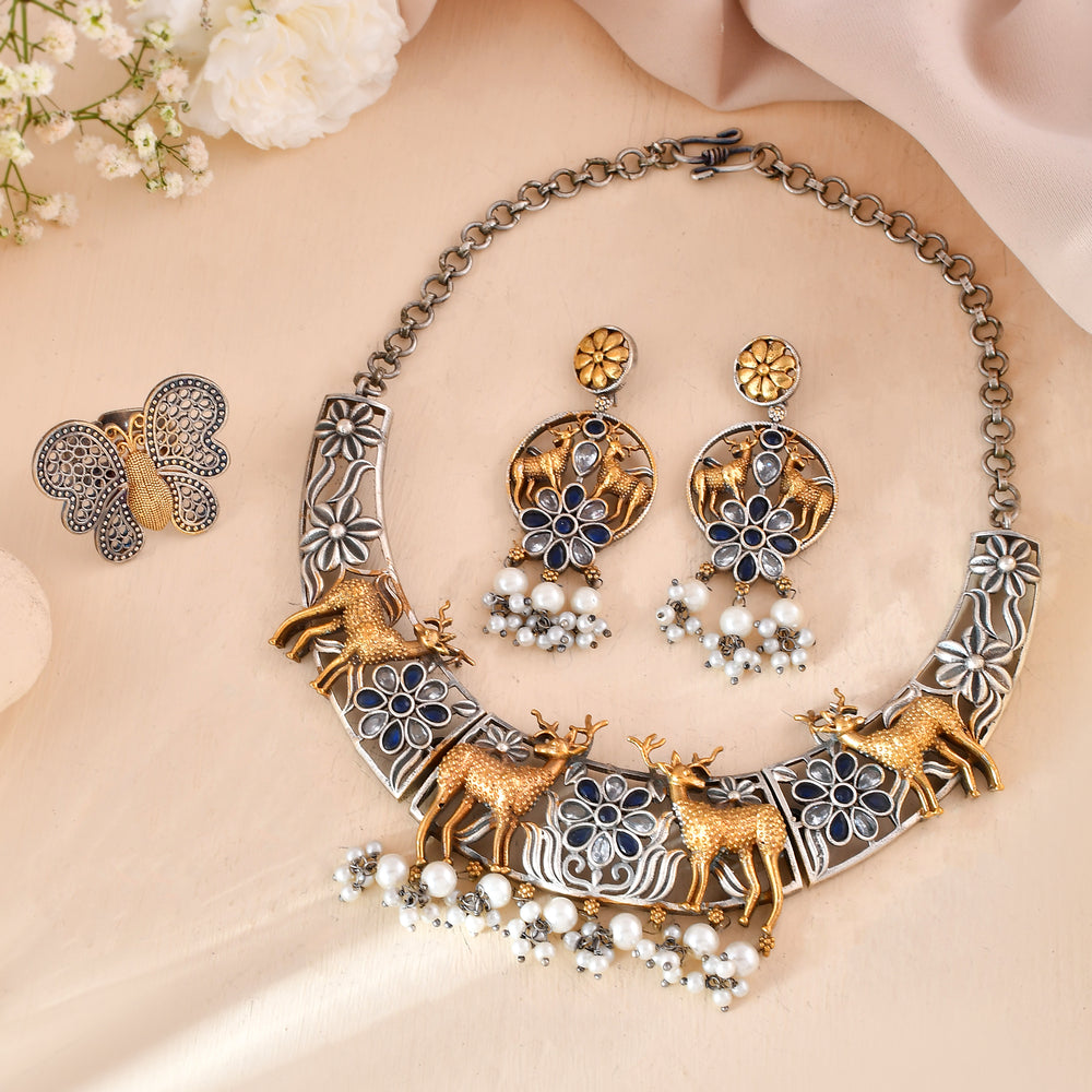 Mrigya Viraasat Dandiya Necklace Set