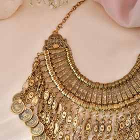 Swarna Mudra Haar Dandiya Necklace