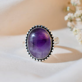 NATURAL AMETHYST RING 100% Natural Gemstone