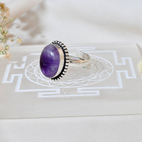 NATURAL AMETHYST RING 100% Natural Gemstone