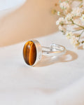NATURAL TIGER EYE  RING 100% Natural Gemstone