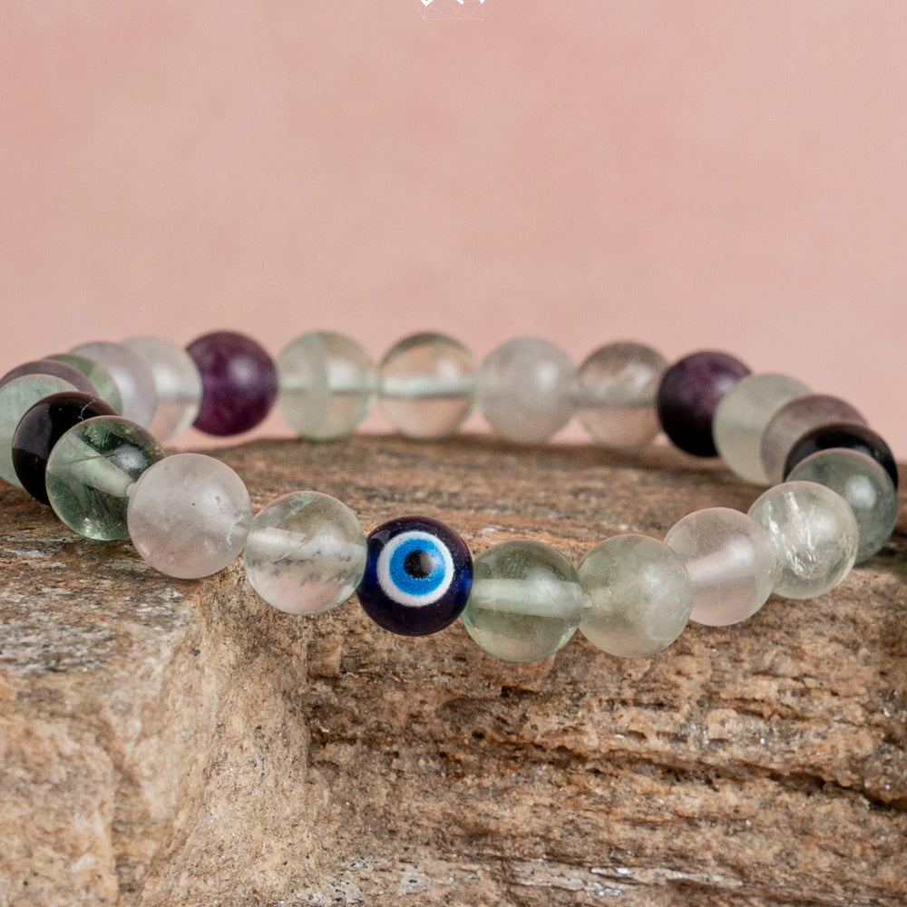 Flourite Bracelet - Jaipur Crystal Gems