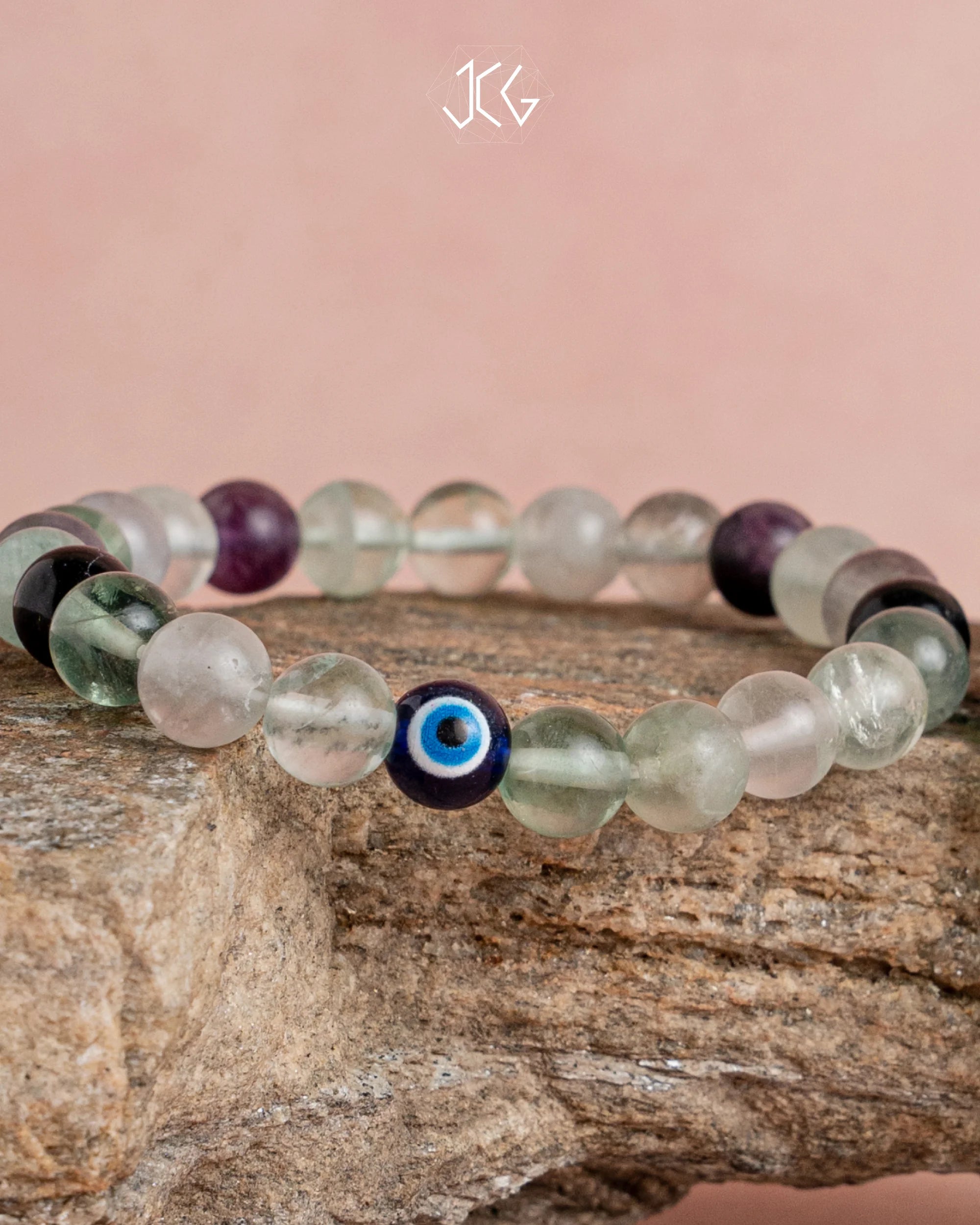 Flourite Bracelet - Jaipur Crystal Gems