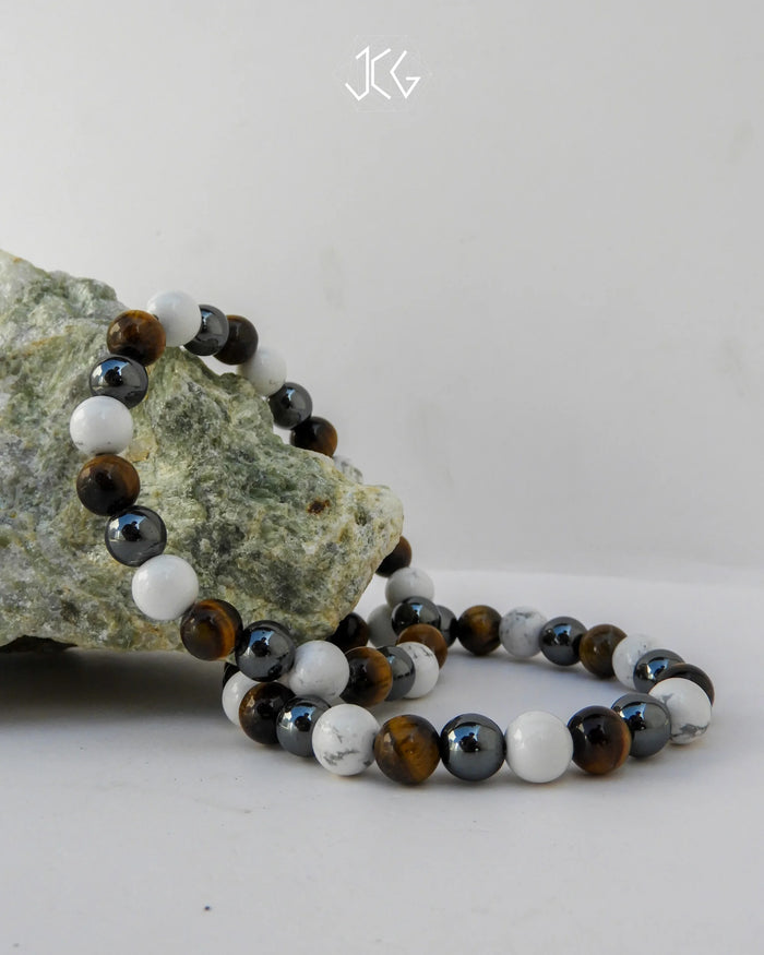 Gemini (Mithun) Zodiac Sign Bracelet 8mm