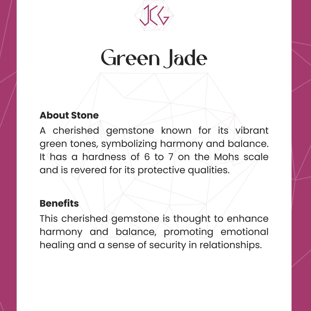 Green Jade Ganesha - Jaipur Crystal Gems