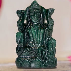 Jade Ganesha & Laxmi - Jaipur Crystal Gems