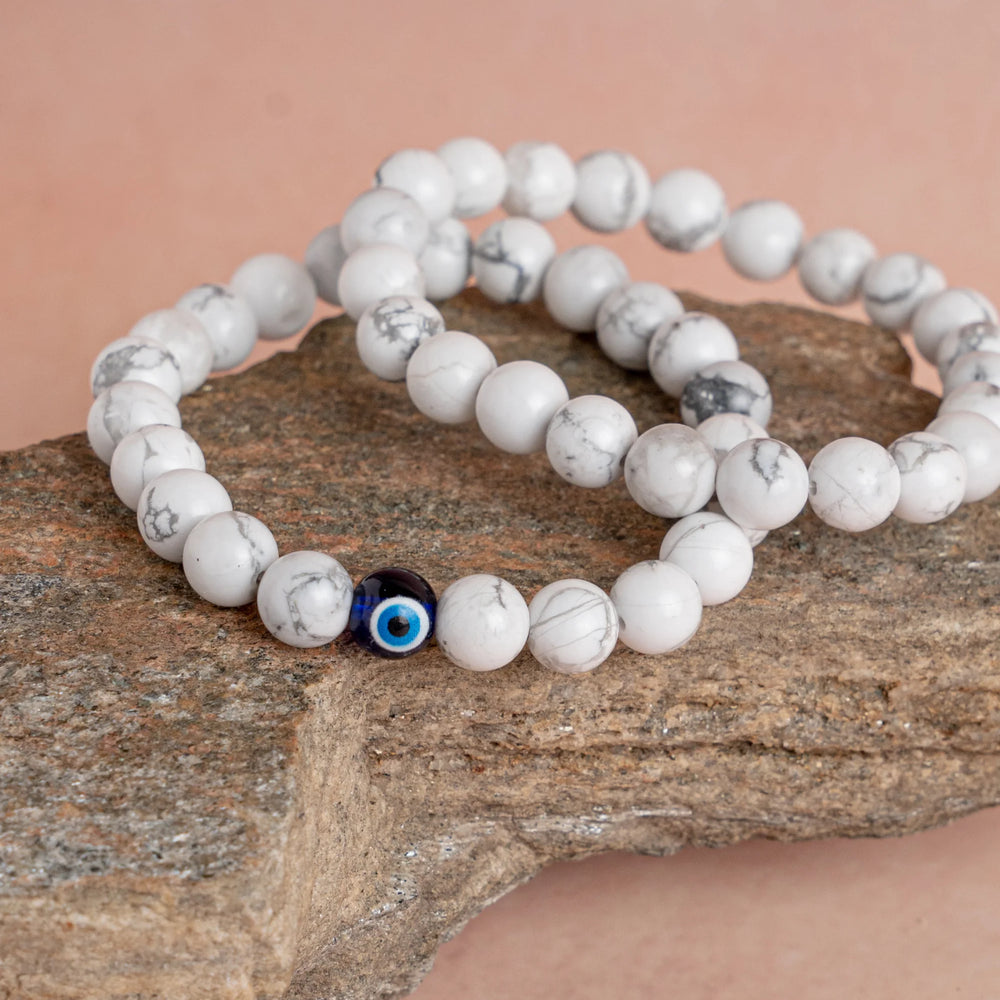 Howlite Bracelet Jaipur Crystal Gems