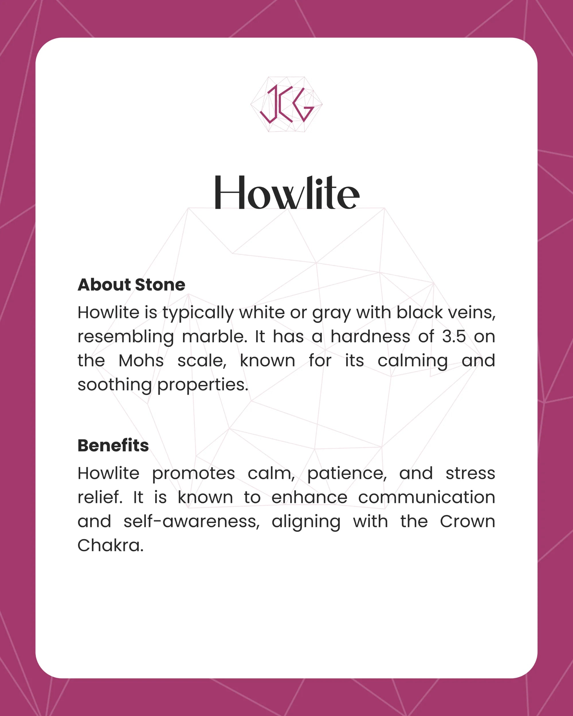 Howlite Bracelet Jaipur Crystal Gems