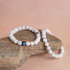 Howlite Bracelet Jaipur Crystal Gems