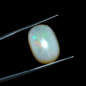 Australian Fire Natural Opal Gemstone 10.11 Carat / 11.22 Ratti (With Certificate)