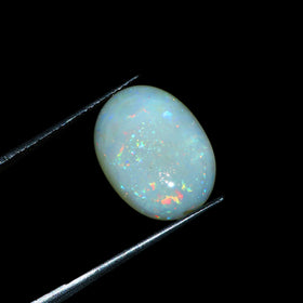 Australian Fire Natural Opal Gemstone 4.29 Carat / 4.76 Ratti (With Certificate)