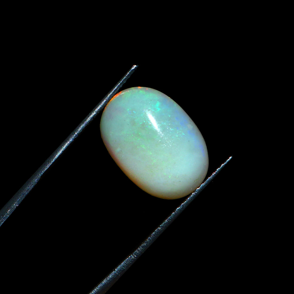 Australian Fire Natural Opal Gemstone 6.13 Carat / 6.80 Ratti (With Certificate)